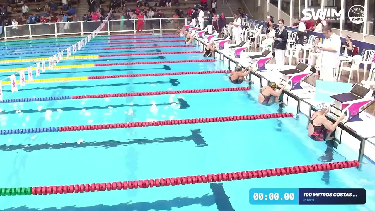 100m Costas Feminino - Série 4
