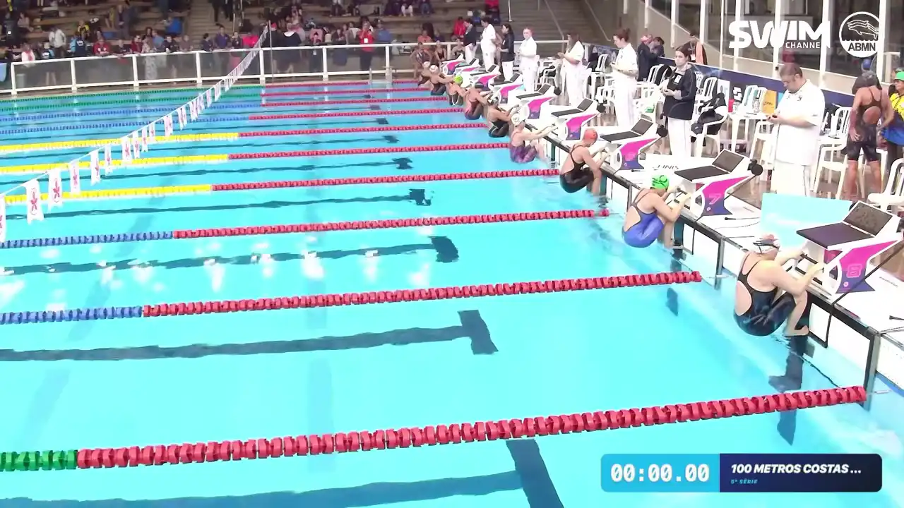 100m Costas Feminino - Série 5