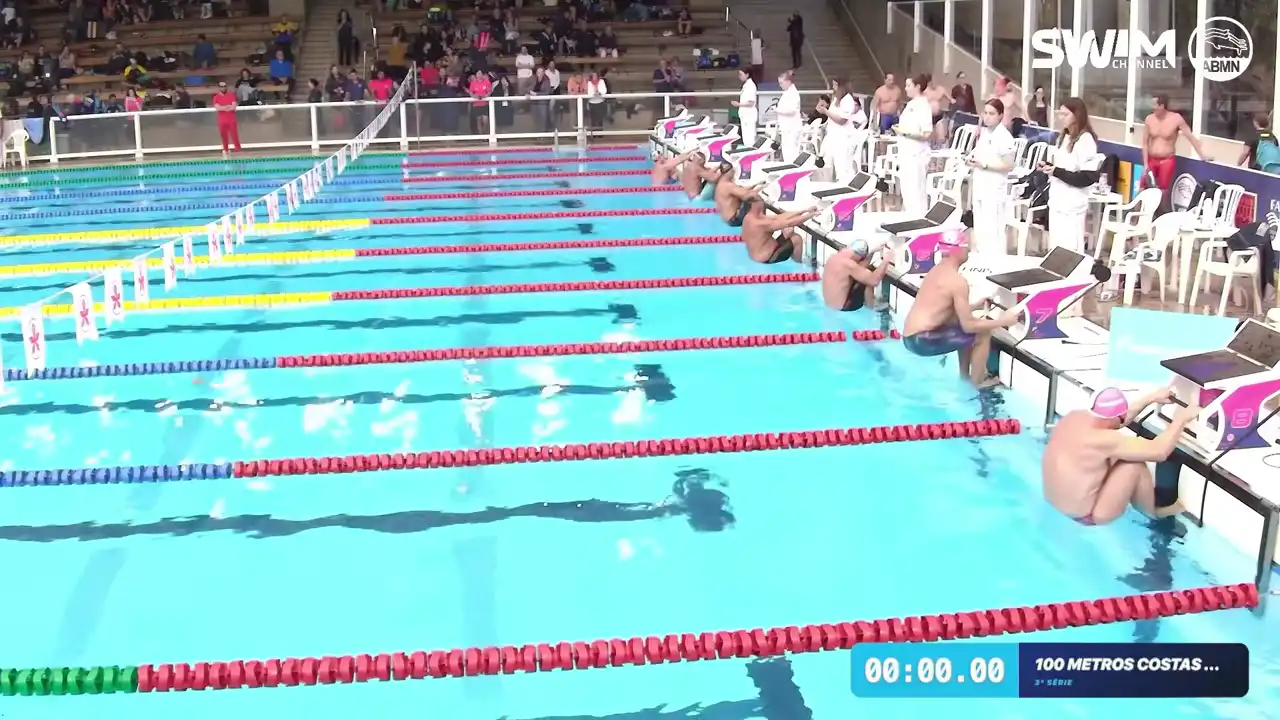 100m Costas Masculino - Série 3
