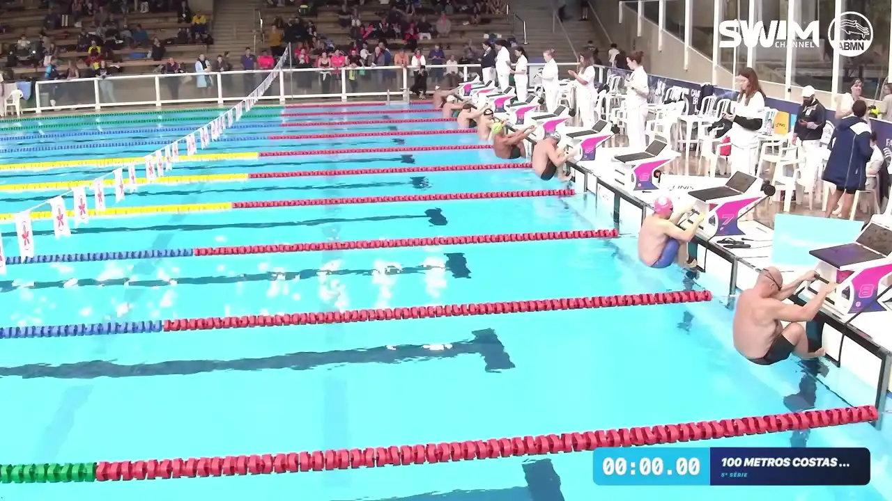 100m Costas Masculino - Série 5