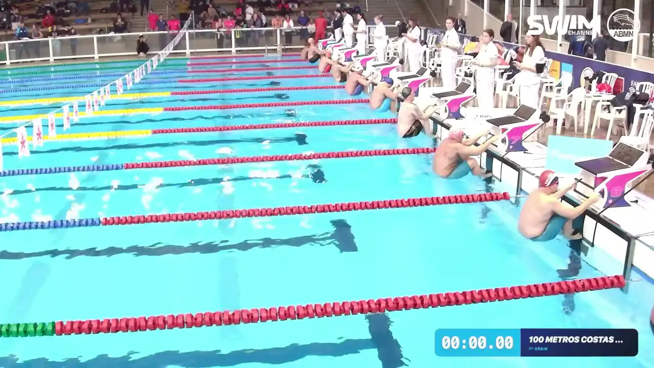 100m Costas Masculino - Série 7