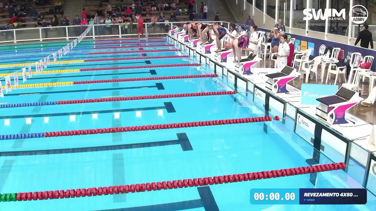 Revezamento 4×50m Livre Feminino