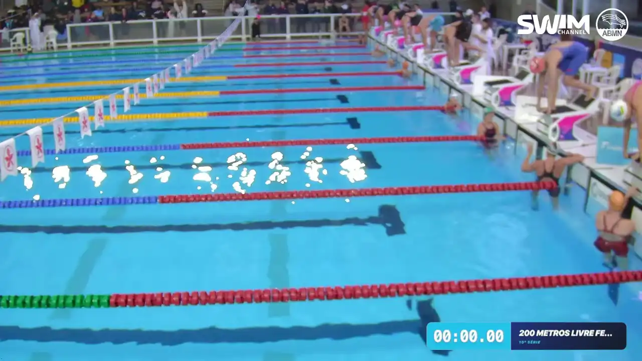 200m Livre Feminino - Série 10
