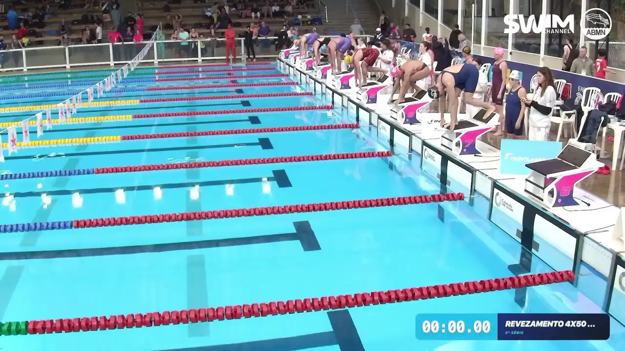 Revezamento 4×50m Livre Feminino - Série 2