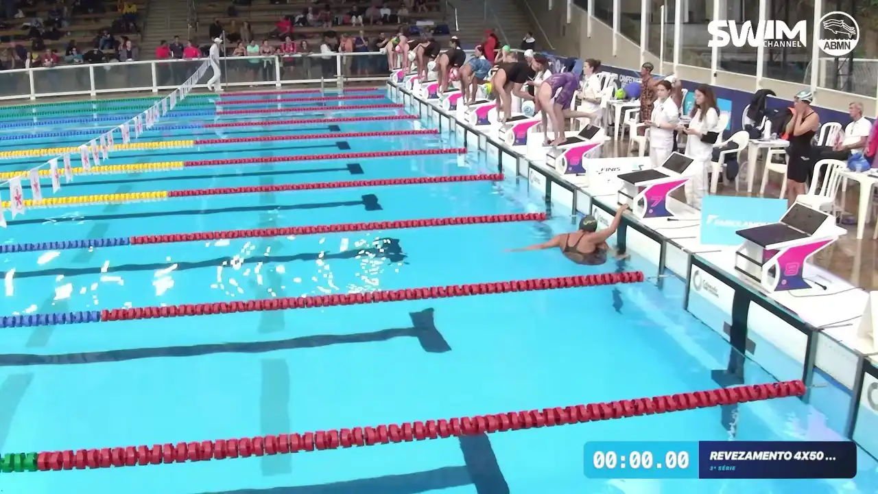 Revezamento 4×50m Livre Feminino - Série 3