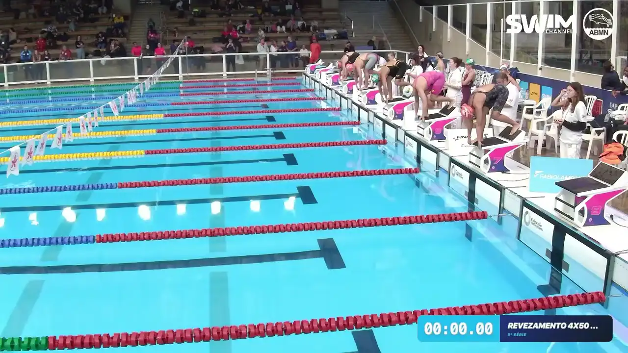 Revezamento 4×50m Livre Feminino - Série 5