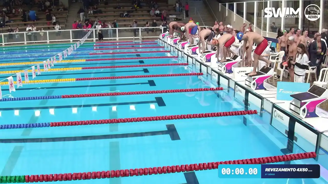 Revezamento 4×50m Livre Masculino - Série 5
