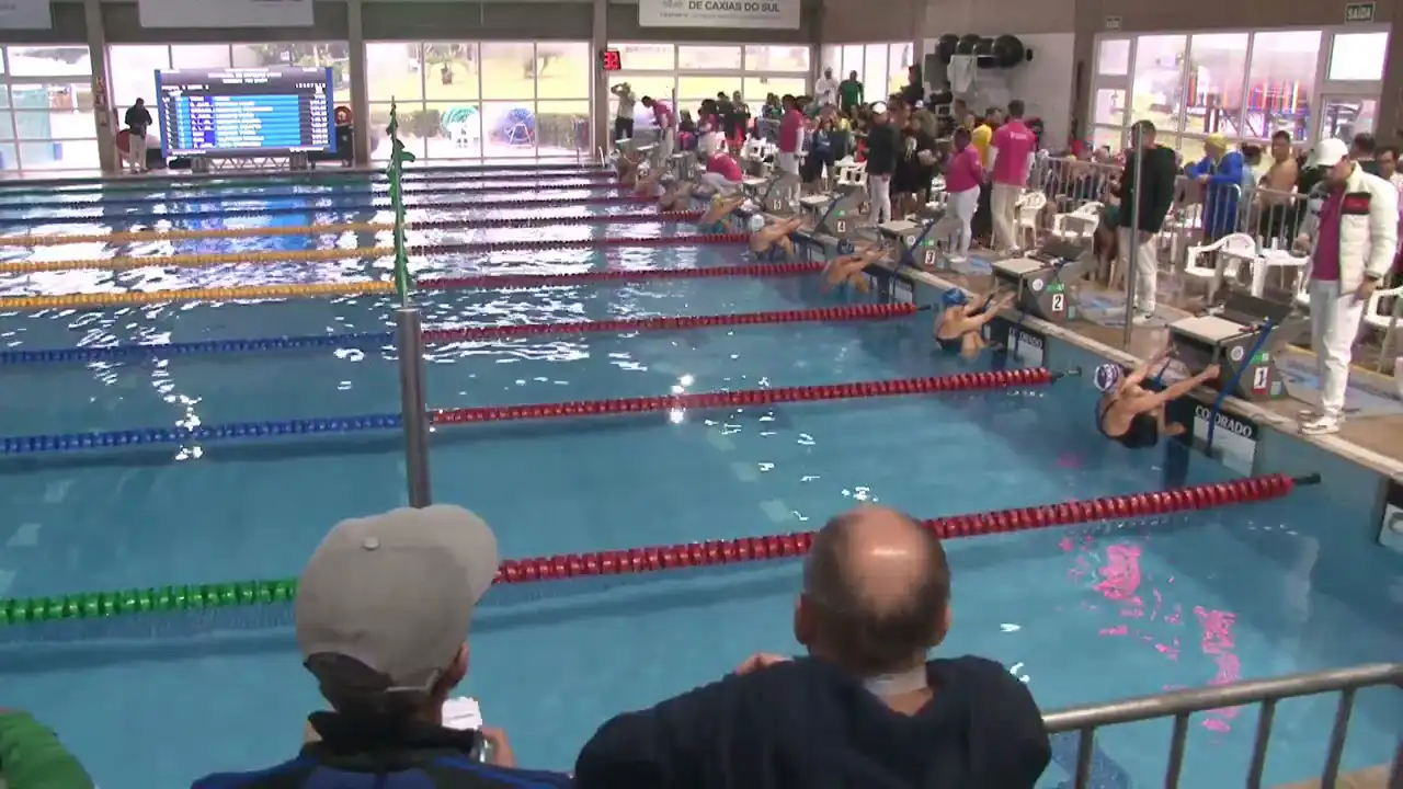 100m Costas Feminino - Série 3