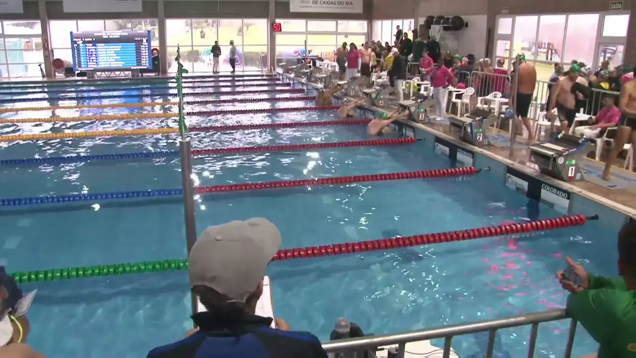 100m Costas Masculino - Série 6