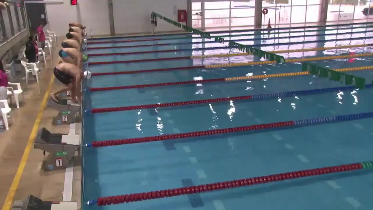 50m Peito Masculino - Série 9