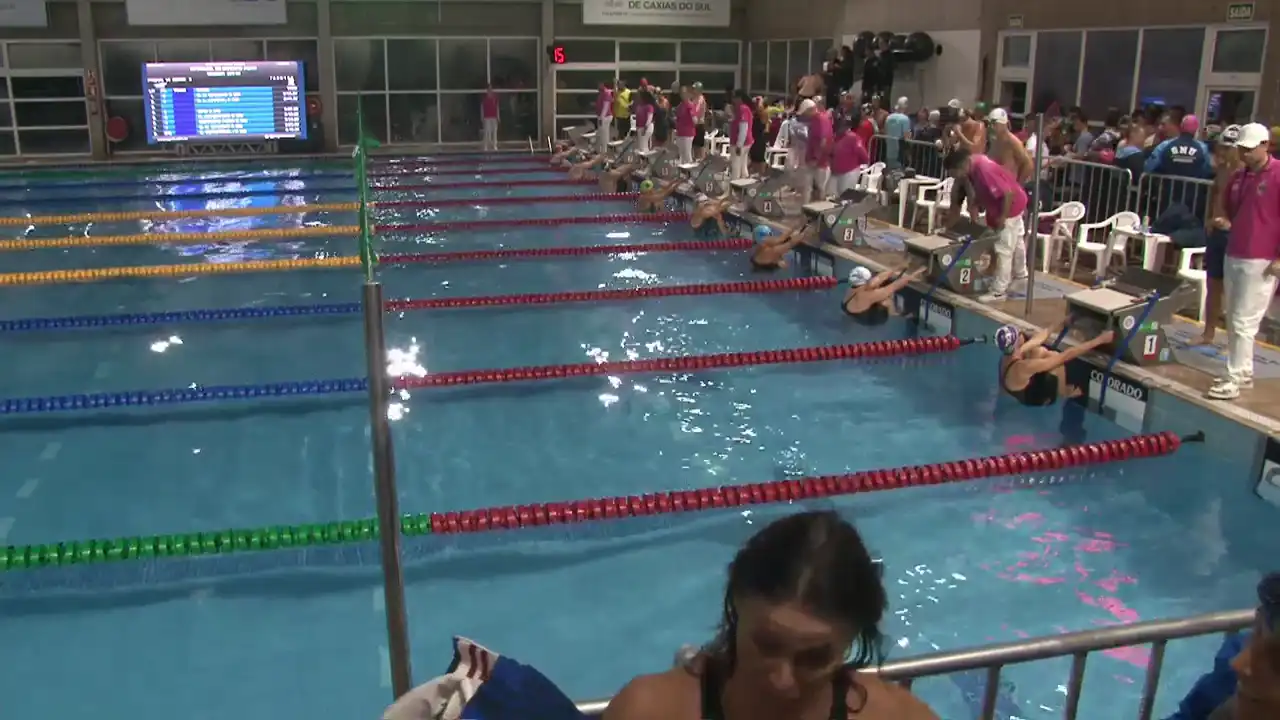 Revezamento 4×50m Medley Misto - Série 3