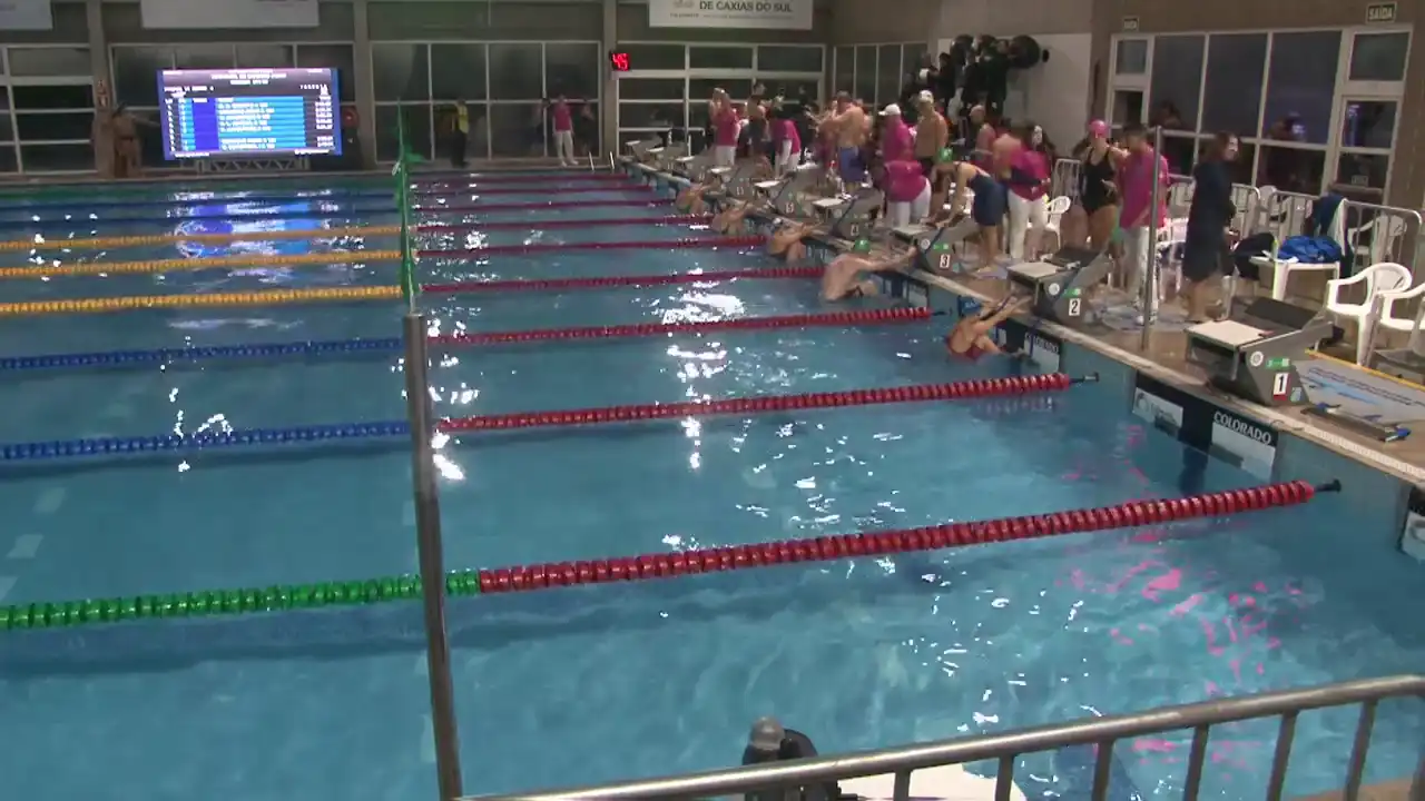 Revezamento 4×50m Medley Misto - Série 5