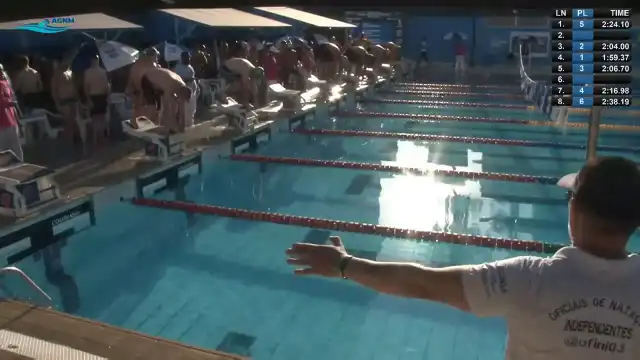 Revezamento 4×50m Livre Masculino - Série 3