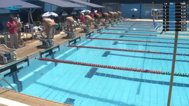 100m Borboleta Masculino - Série 2