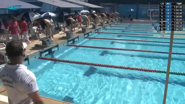 100m Medley Feminino - Série 3