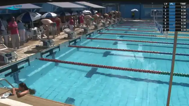 50m Borboleta Masculino - Série 1