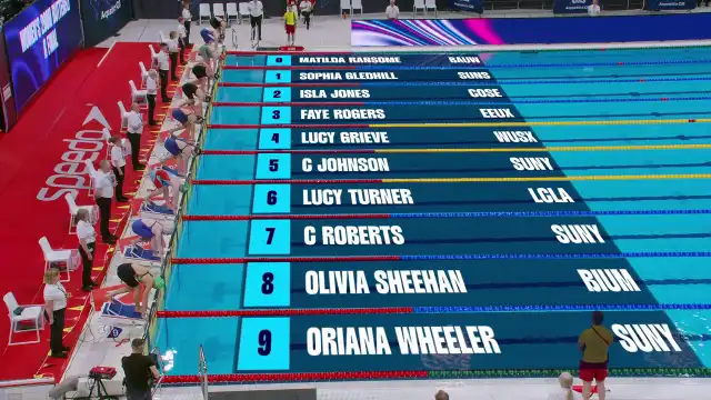 Women's 200m Butterfly - B Final