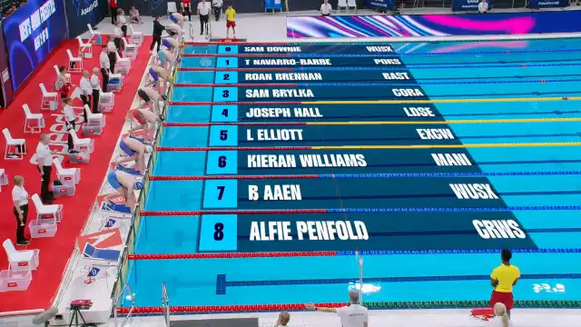Men's 400m Freestyle - Heat 2/10