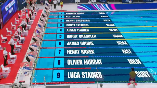 Men's 400m Freestyle - Heat 6/10