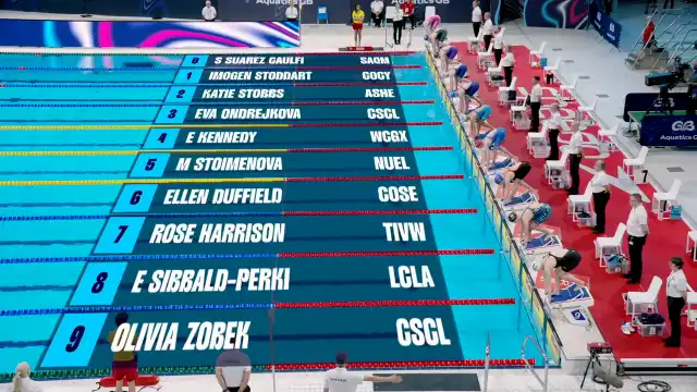 Women's 50m Breaststroke - Heat 3/10