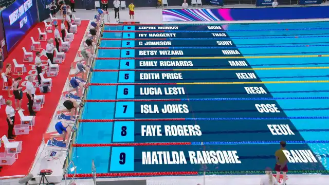Women's 200m Butterfly - Heat 7/8