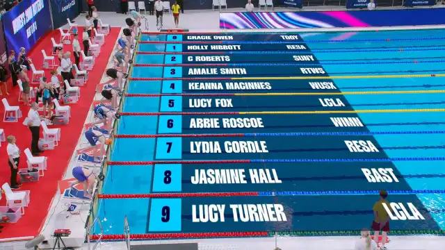 Women's 200m Butterfly - Heat 8/8