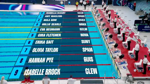 Women's 50m Breaststroke - Heat 4/10