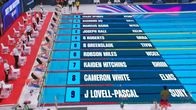 Men's 100m Breaststroke - Heat 3/11