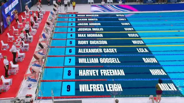 Men's 100m Breaststroke - Heat 9/11
