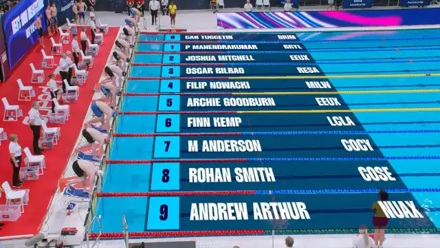 Men's 100m Breaststroke - Heat 11/11