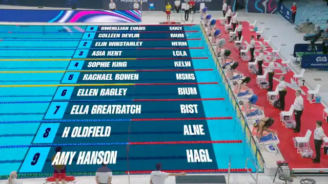 Women's 50m Breaststroke - Heat 5/10