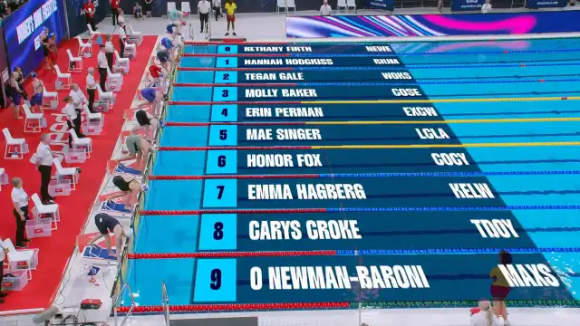 Women's 100m Freestyle - Heat 4/13