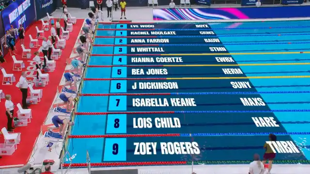 Women's 100m Freestyle - Heat 5/13