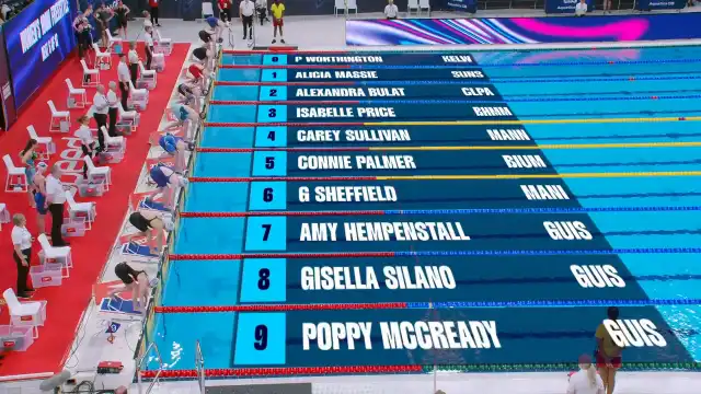 Women's 100m Freestyle - Heat 6/13