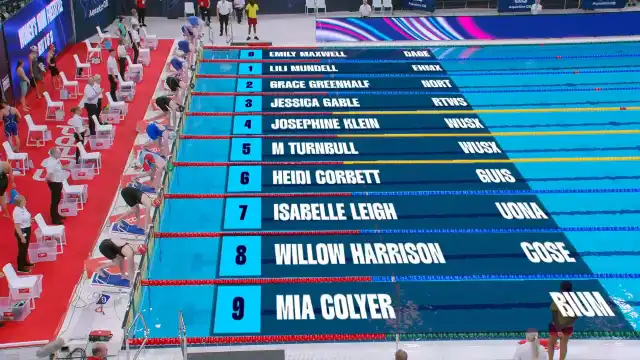 Women's 100m Freestyle - Heat 8/13