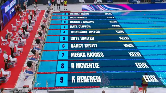 Women's 100m Freestyle - Heat 11/13