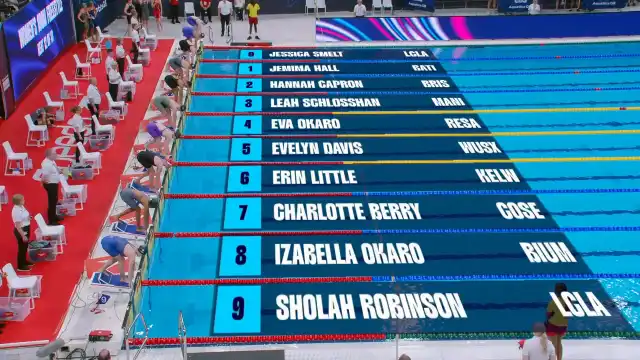 Women's 100m Freestyle - Heat 12/13