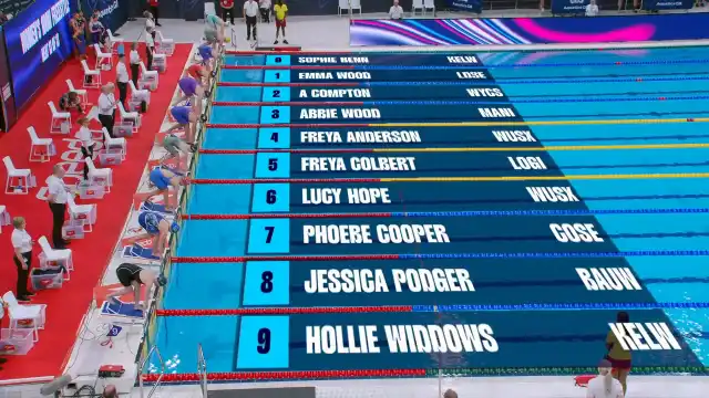 Women's 100m Freestyle - Heat 13/13