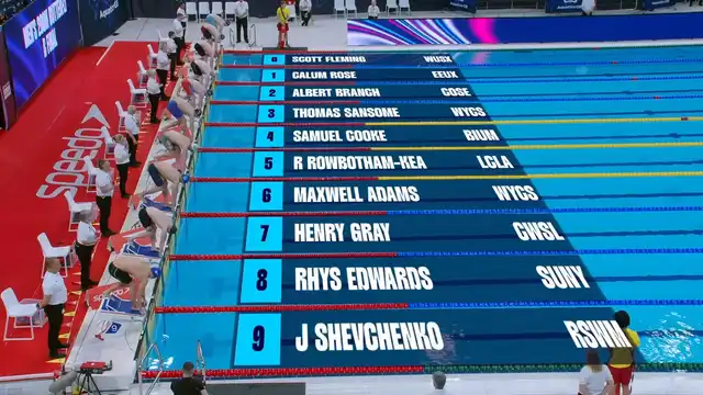 Men's 200m Butterfly - B Final