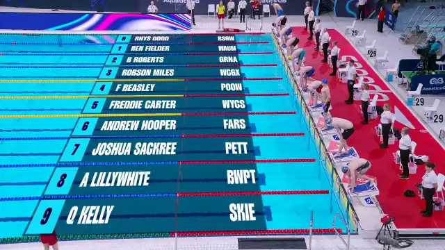 Men's 50m Breaststroke - Heat 4/12