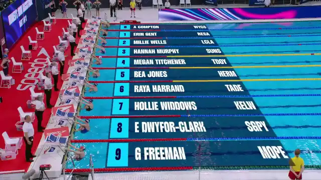 Women's 100m Backstroke - Heat 7/11