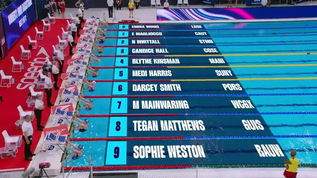 Women's 100m Backstroke - Heat 9/11