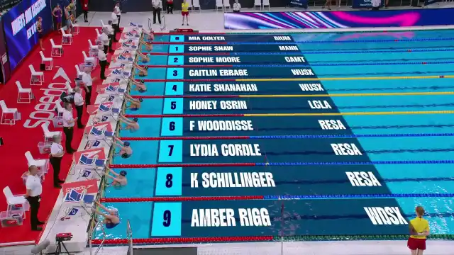 Women's 100m Backstroke - Heat 10/11
