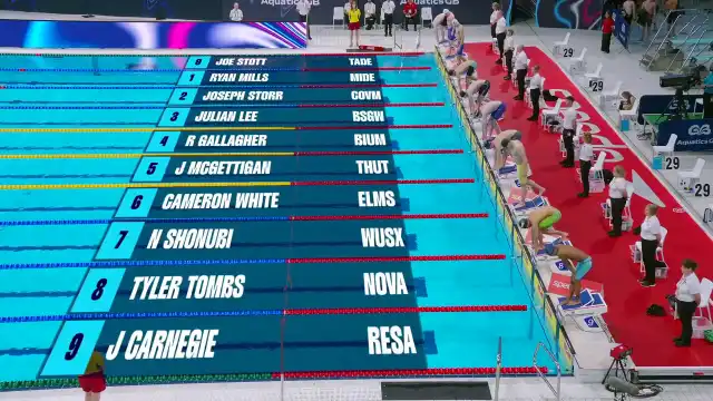Men's 50m Breaststroke - Heat 5/12