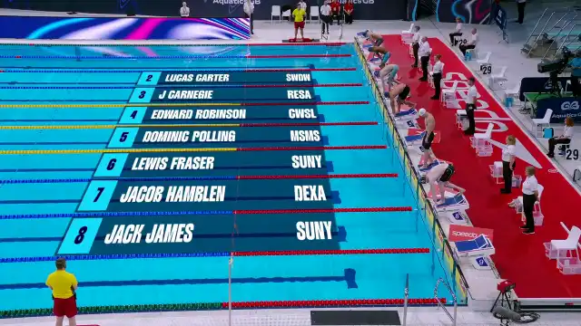 Men's 50m Breaststroke - Swim-Off