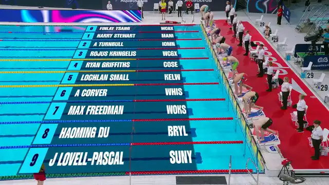 Men's 50m Breaststroke - Heat 6/12