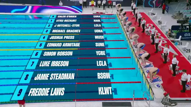 Men's 50m Breaststroke - Heat 8/12