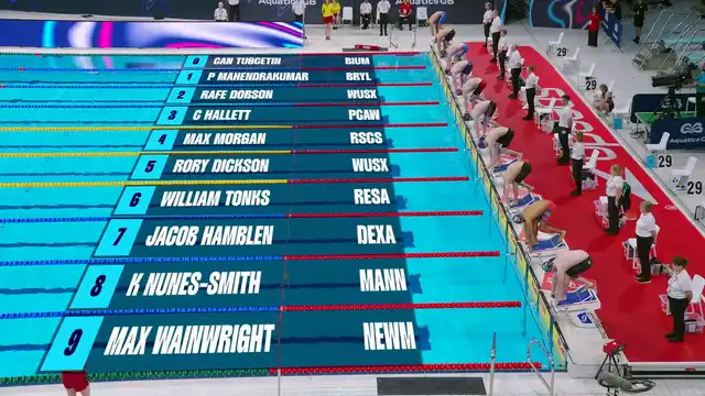 Men's 50m Breaststroke - Heat 10/12
