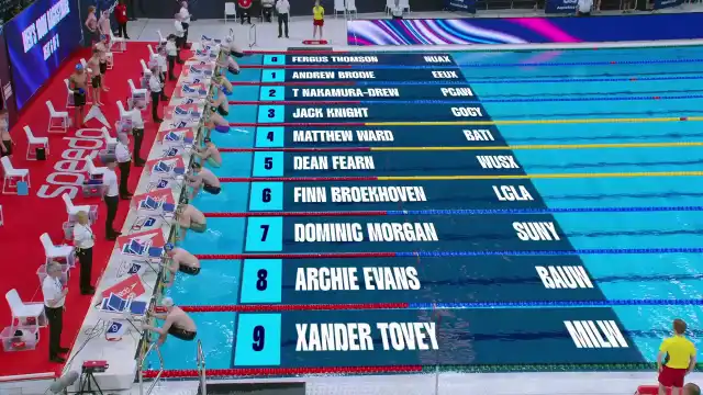 Men's 100m Backstroke - Heat 6/8