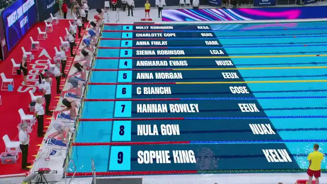 Women's 200m Breaststroke - Heat 8/8